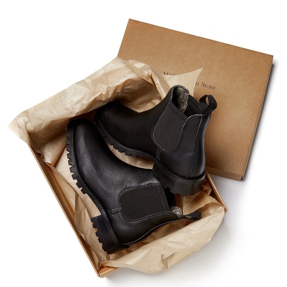 Will’s Vegan Store London- Insulated Waterproof Chelsea Boots